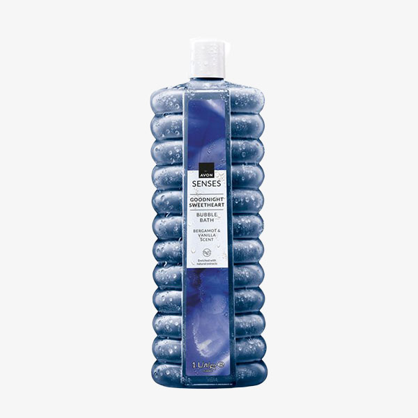 Avon Goodnight Sweetheart Bubble Bath - Bergamot & Vanilla Scent - 1000ML