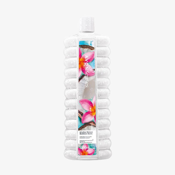 Avon Aloha Monoi Bubble Bath - Coconut & Tiare Flower Scent - 1000ML