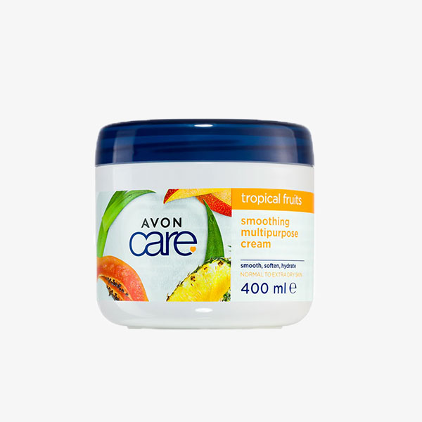 Avon Care Smoothing Multipurpose Cream - Tropical Fruits - 400ML