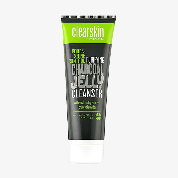 Avon Clearskin Pore & Shine Control Purifying Charcoal Jelly Cleanser - 100ML