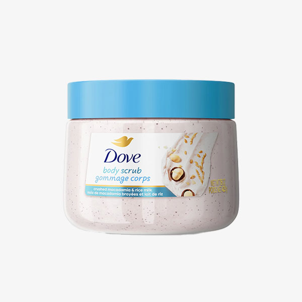 Dove Body Scrub - Crushed Macadamia & Rice Milk -