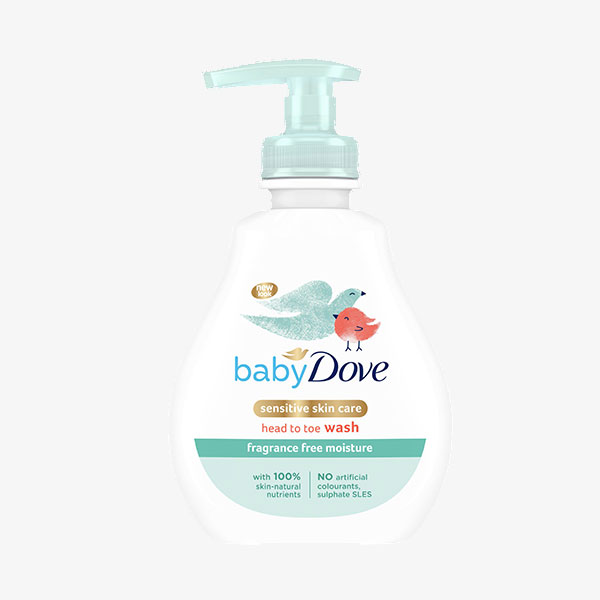 Dove Baby head to toe - wash fragrance free -